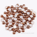 Semicircle faux beaded applique pearl beads for crafts